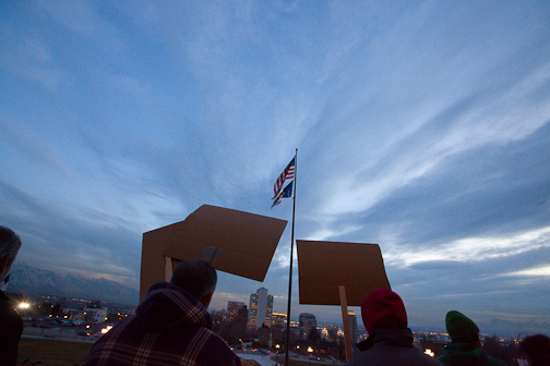  : Protesting Salt Lake City : Sallie Dean Shatz