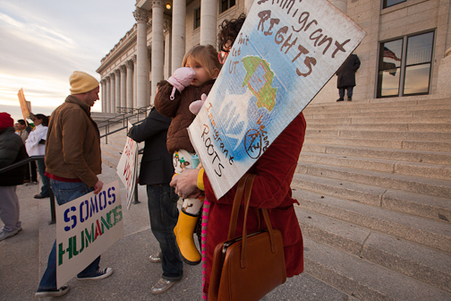  : Protesting Salt Lake City : Sallie Dean Shatz