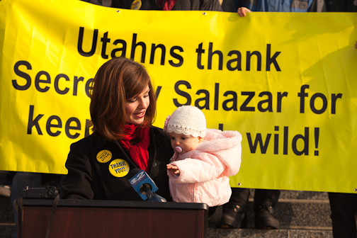  : Protesting Salt Lake City : Sallie Dean Shatz