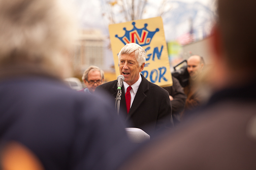  : Protesting Salt Lake City : Sallie Dean Shatz