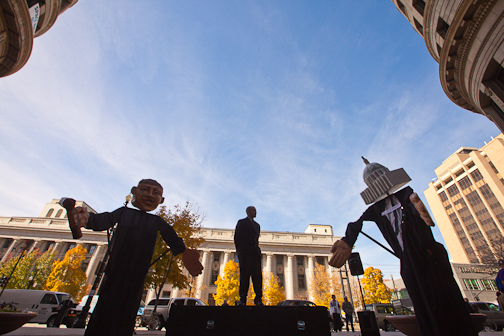  : Protesting Salt Lake City : Sallie Dean Shatz