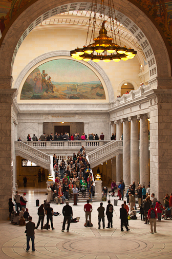  : Protesting Salt Lake City : Sallie Dean Shatz