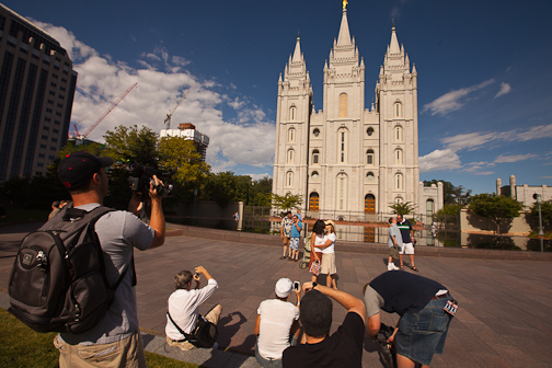  : Protesting Salt Lake City : Sallie Dean Shatz