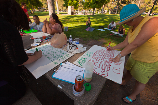  : Protesting Salt Lake City : Sallie Dean Shatz