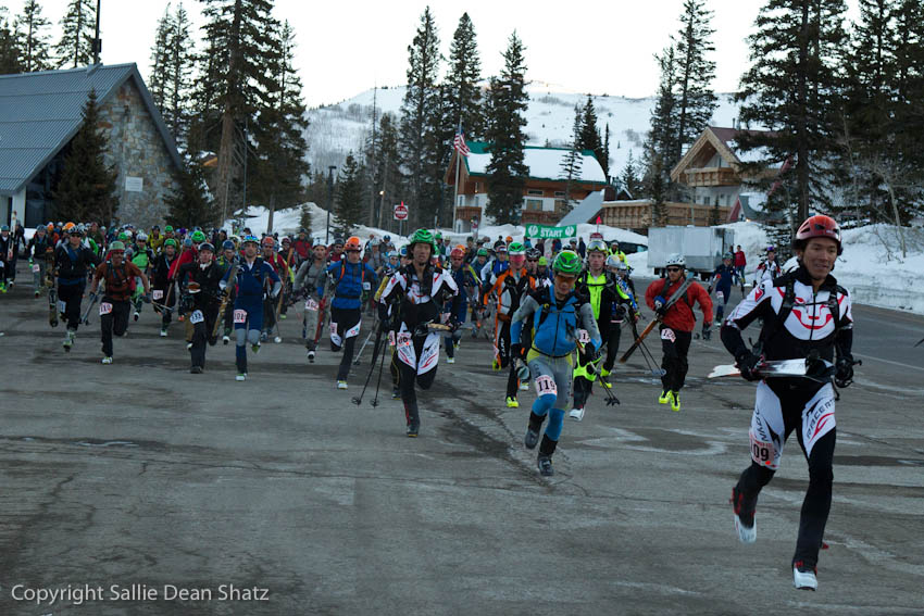  : Powder Keg race 2012  : Sallie Dean Shatz